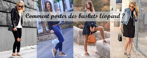 Comment porter des baskets léopard ?