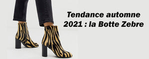 Tendance automne 2021 : la botte zebre