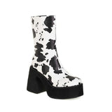 Bottines Vache