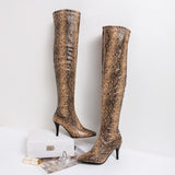 Bottes Cuissarde Python