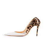 Escarpins Leopard Et Blanc