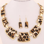 Collier Fantaisie Leopard