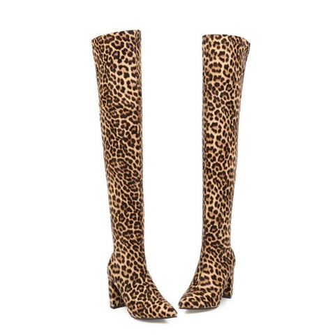 cuissardes femme leopard