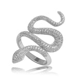 Bague Serpent Argent