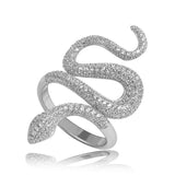 Bague Serpent Argent