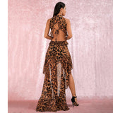 Robe Leopard Pour Un Mariage