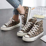 Sneakers femme leopard